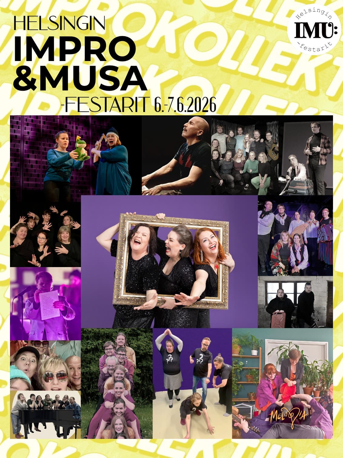 Helsingin Impro&Musa -festarit 6.-7.6.2026